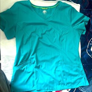 Healing Hands Teal Scrub Set XL